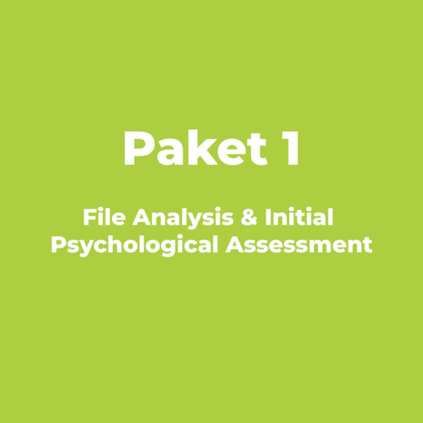 Paket 1 - Aktenanalyse & psychologische Ersteinschätzung